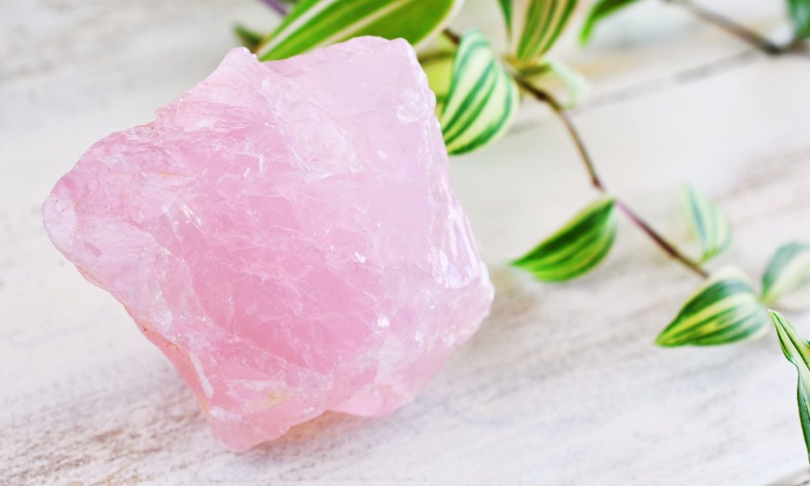rose quartz crystal